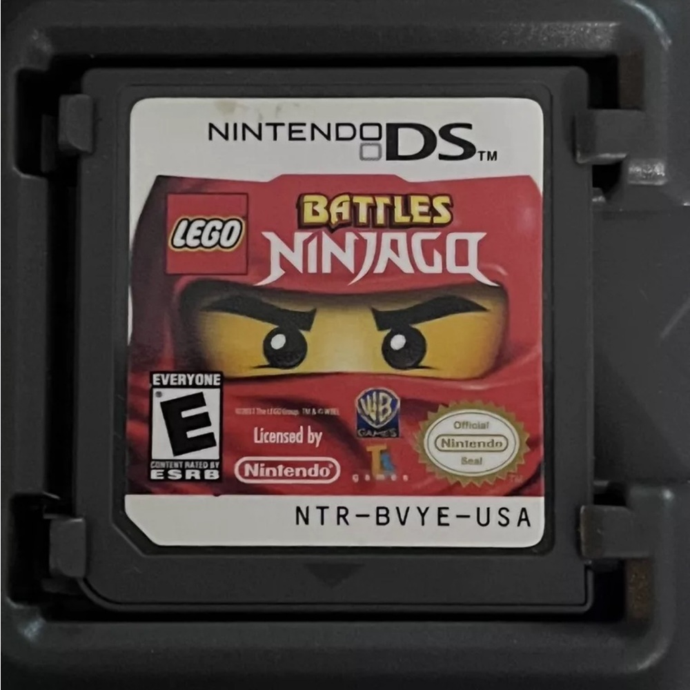 2011 Lego Battles Ninjago (Nintendo DS)  Game, Case With No Cover, No Manual